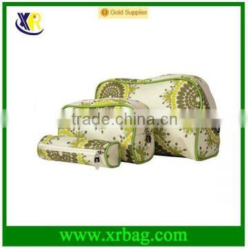 printing cotton toiletry cosmetic bag sets