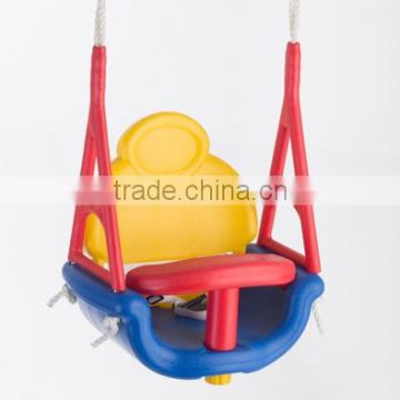 Plastic Colorful Baby Swing Chair with Rope