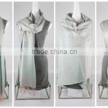 Viscose Yarn- Dyed Fashion Reversible Scarf photo-2