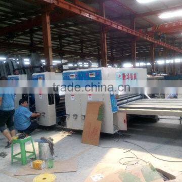Semi-Automatic Corrugated Carton Box Printer Slotter Die-cutter Manufacturing photo-2