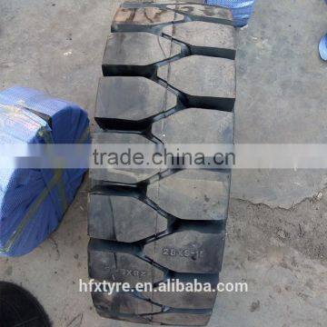 Pneumatic Forklift Solid Tyres 28x9-15(8.15-15)