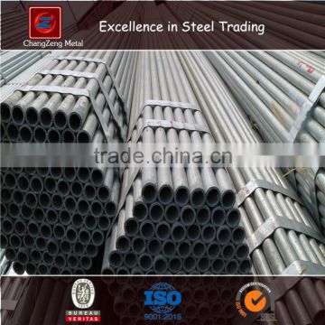 ASTM A500 hot dipped galvanized carbon round steel tube from China