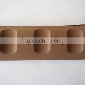 Hot Sales Fashion Chocolate Silicone Rubber Pencil Case photo-5