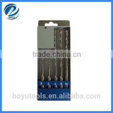 high quality 5pc sds plus hammer drill bit set for concrete