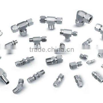 Compression tube fitting, tube fitting, OD fitting