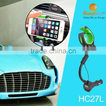 New Automobile Holder With Charger Car FM Transmitter