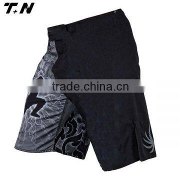 Wholesale design MMA fight shorts all black