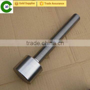 stainless steel threaded shaft screw machine component