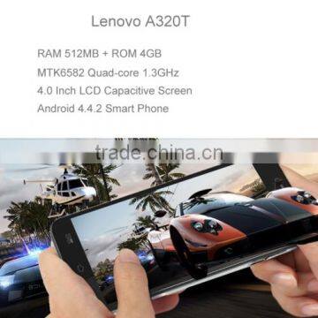 Original Lenovo A320T 4.0 Inch LCD Capacitive Screen Android 4.4.2 Smart Phone photo-3