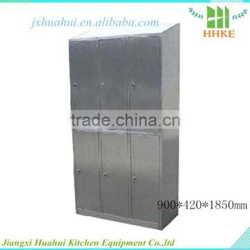 stainless steel cupboard/stainless steel wardrobe cabinet/stroage cabinet