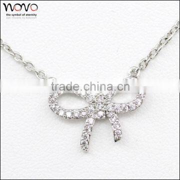 2016 Fashion Butterfly Design Crystal Necklace