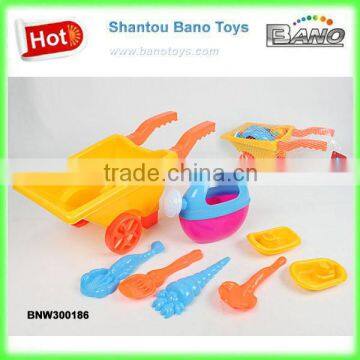 Good Selling Sand Beach Toy Kids Trolley Toy 8pcs BNW300186