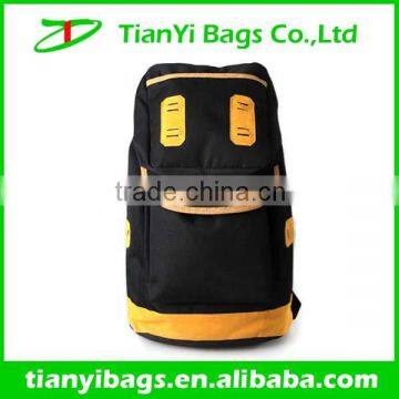 School laptop canvas and leather backpacks