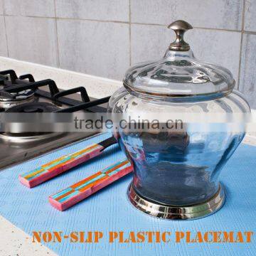 pvc table mat,non-slip plastic placemat