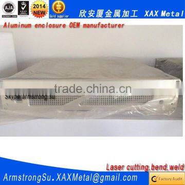 XAX137Alu OEM ODM customized laser cut bend weld plate aluminum 1050 1060 1100 T1 T4 box
