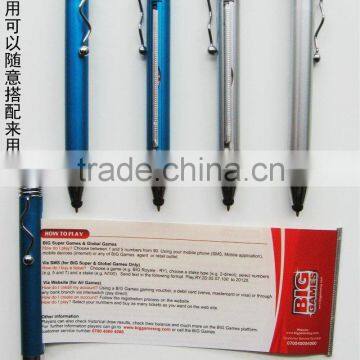 advertising high quality customized logo Cheap banner pen