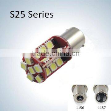 Hotsale red pcb s25 1156 led lamp auto led 1157 led car lights bulb