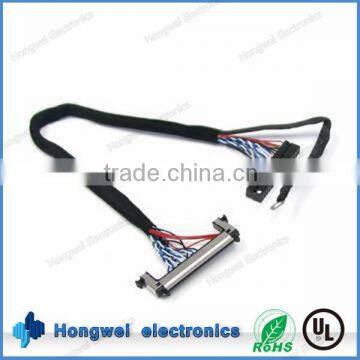 JAE FIR Series Connector FI-RE51HL to Dupont 2.0 and Ring Terminal With 28awg Wire LVDS Extension Cables