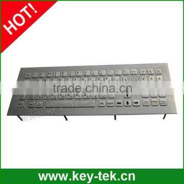 Compact Format Stainless Steel Waterproof Keyboards