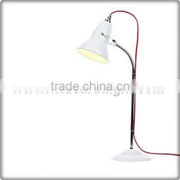 UL CUL Listed White Metal Shade Hotel Reading Light With On/Off Line Switch T30133