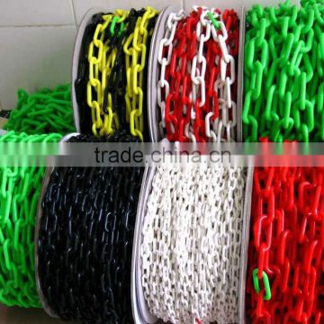 Cheaper price factory sales worksite safety plastic chain