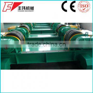 40T Traveling wide roller pipe welding support roller bed