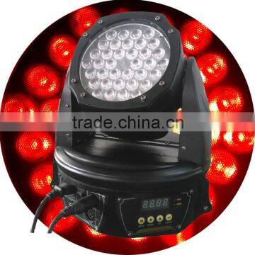 guangzhou factory direct sale lighting 36x3w RGB led moving wash light