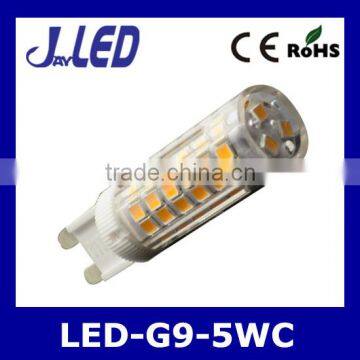 High power 5W g9 with super bright led lamp g9