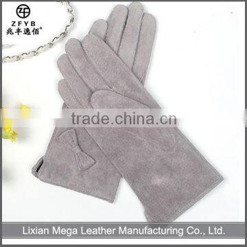 2015 Latest gift made in China Anti Cold Leather Gloves