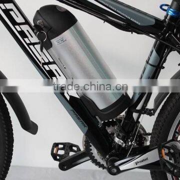 36V 10A lithium battery water bottle type electric bike battery with BMS and charger