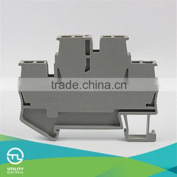 Alibaba express spring contact terminal blocks JUT3-1.5/2 UL and VDE approval