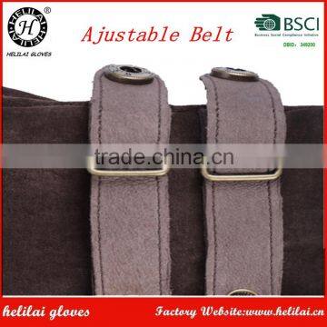 Helilai Gloves Factory Tan Suede Leather Men Gloves Made In China photo-2