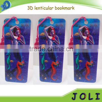 custom Flip Effect Plastic 3D Lenticular Bookmark