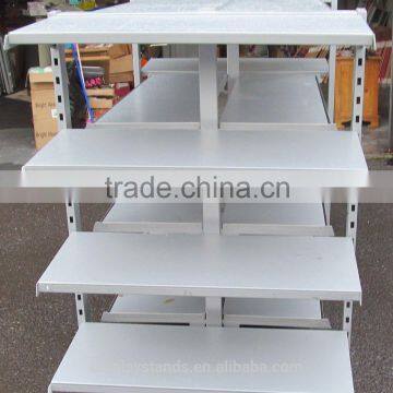 Heavy Duty Wooden Gondola Shelf Grass Rack for Retail Shop photo-4