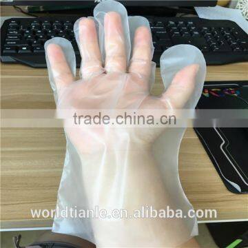 Wholesale Top Quality Disposable Sterile Food and Medical Usage CPE Plastic Gloves photo-3