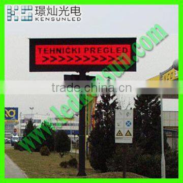 outdoor P10 1R panel led display sign
