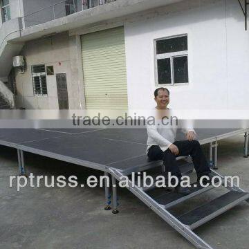RP assemble stage out staging for events