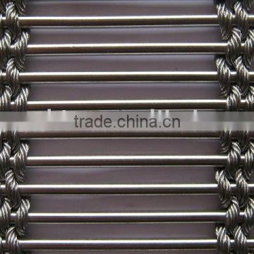 Metal architectural mesh, metal fabric, decorative wire mesh