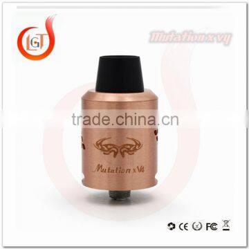 2015 GLT new rda atty mutation x v2 v3 v4 v5 atomizer mutilator rda rba clone big dripper wholesale China Mutation x v 4 rda