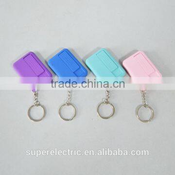 Windproof Electric Custom USB Lighter Keychain Rechargeable USB Lighters With Keychain