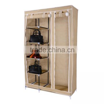 folding mdf plywood for wardrobe with non-woven fabirc