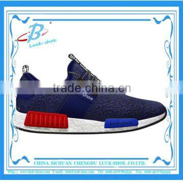 breathable woven shiny running shoe , OEM comfortable wholesale price running shoe, original design new arrived running shoe