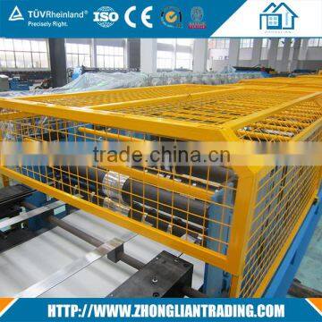 China manufacturer double layer iron sheet roll forming machine