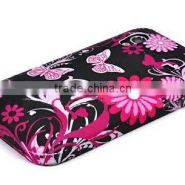 for Nokia C3 silicon flower case