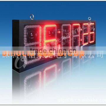 cheap price show temperature and time red,green,blue led exit sign