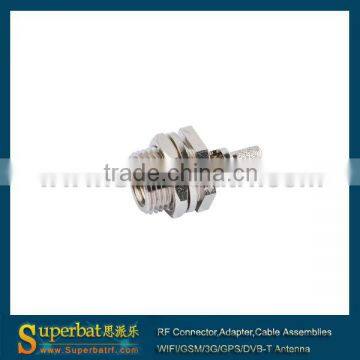 FME Plug bulkhead connector for Cable RG316 RG174