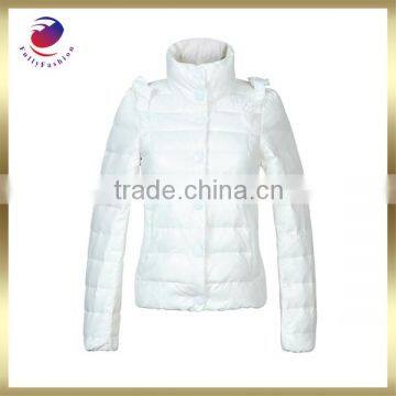 european fashion winter women down coats white