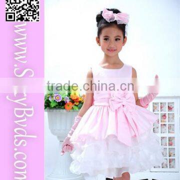 Kids beautiful model dresses little girls' casual dresses design