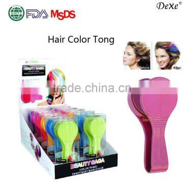 Temporary hair dye soft chalk hair color tong