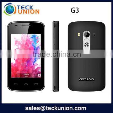 Made in china 3.5inch android smartphone G3 dual sim with wifi
